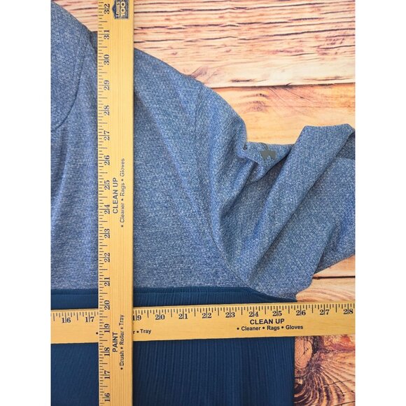 Under Armour Mens Loose Fit 1/2 Zip Pullover XXL Blue  Activewear - Picture 8 of 8